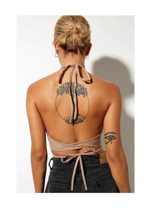 Top bej MOTEL femeie