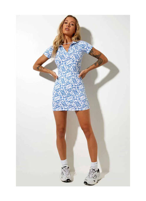 Rochie scurtă albastru MOTEL femeie