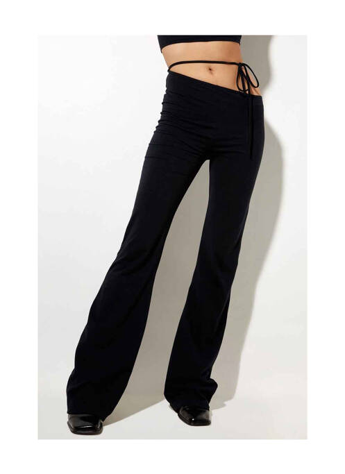 Pantalon drept negru MOTEL femeie