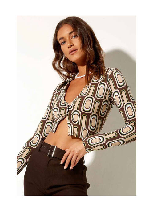 Tricou maro MOTEL femme