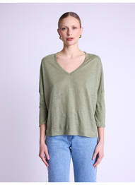 Tricou kaki BERENICE femeie