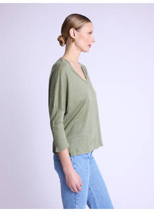 Tricou kaki BERENICE femeie