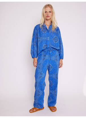 Pantalon albastru BERENICE femeie