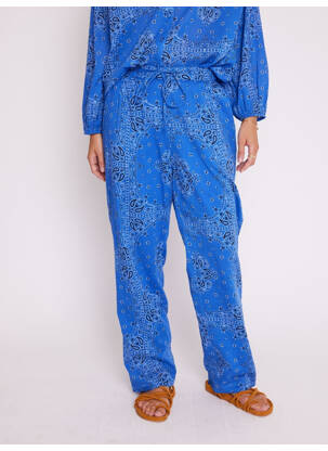 Pantalon albastru BERENICE femeie