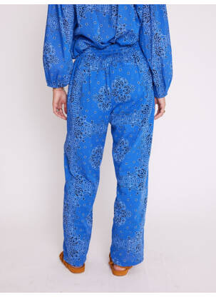 Pantalon albastru BERENICE femeie