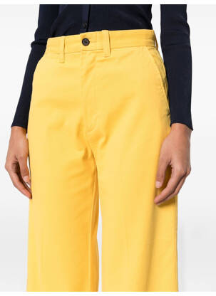Pantalon galben RALPH LAUREN femeie