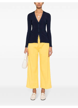 Pantalon galben RALPH LAUREN femeie