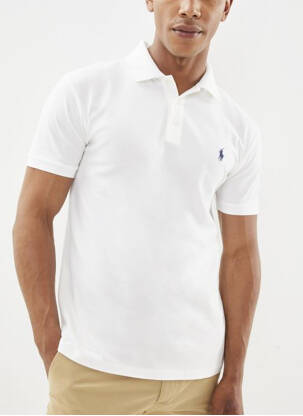 Polo alb RALPH LAUREN bărbat