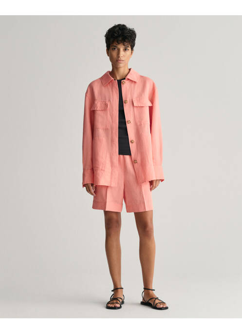 Bermudă roz GANT femme