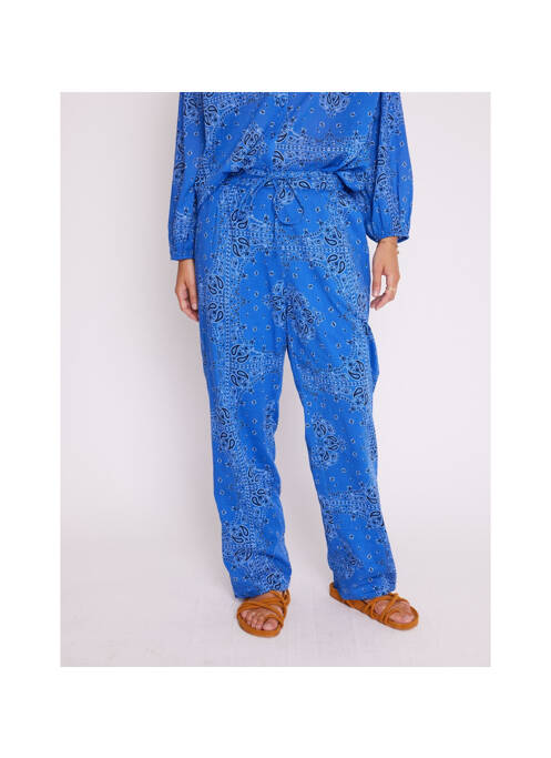 Pantalon albastru BERENICE femme