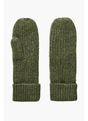 Mănuși verde PIECES femeie