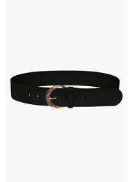 Curea negru PIECES femeie