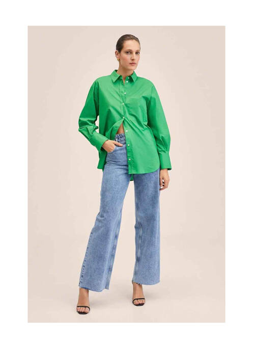 Cămașă verde MANGO femme