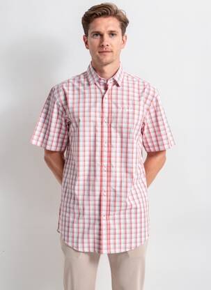 Cămașă cu mâneci scurte buzunare roșu LEE COOPER bărbat