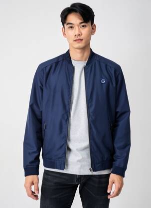 Jachete casual strânsă pe partea de jos albastru LEE COOPER bărbat