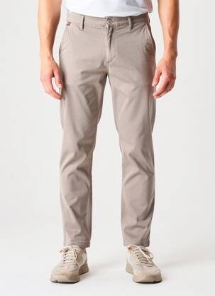 Pantalon chino buzunare bej LEE COOPER bărbat