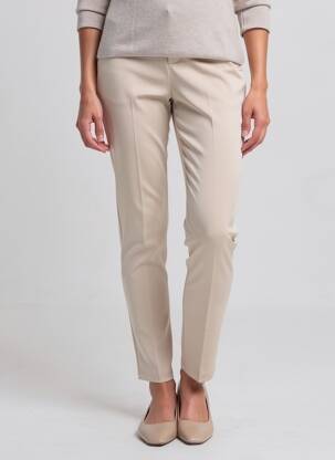 Pantalon slim subțire bej HEINE femeie