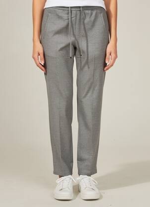 Pantalon drept talie elastică gri HEINE femeie
