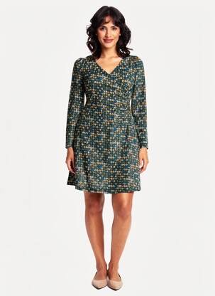 Rochie scurtă mâneci lungi mâneci lungi negru PRINCESSE NOMADE femeie
