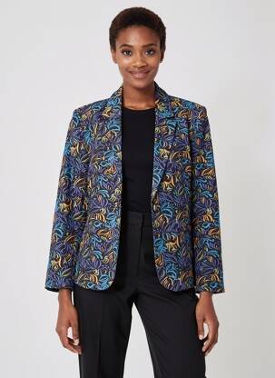 Sacou mâneci lungi negru LA FIANCÉE femeie