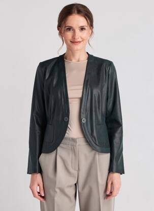 Jachete casual buzunare verde VOODOO femeie
