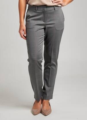 Pantalon slim elasticitate mărime normală gri GUY DUBOUIS femeie