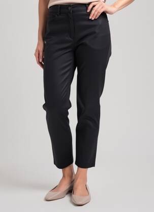 Pantalon 7/8 talie înaltă talie înaltă negru B.YOUNG femeie