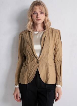 Sacou buzunare maro COUTURIST femeie