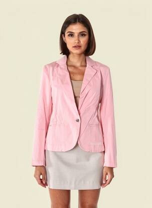 Sacou buzunare roz COUTURIST femeie