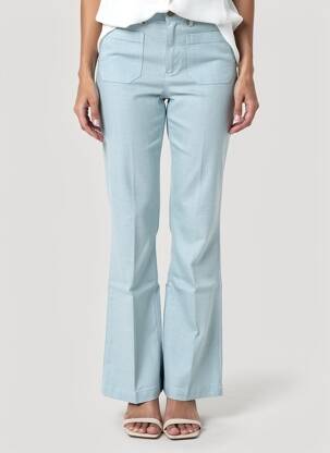 Pantalon evazat albastru COUTURIST femeie