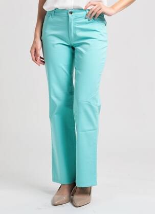 Pantalon drept elasticitate mărime normală albastru COUTURIST femeie