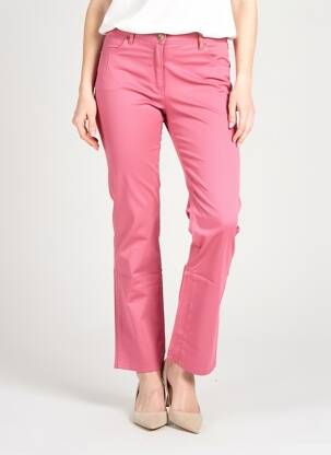 Pantalon drept elasticitate mărime normală roz COUTURIST femeie