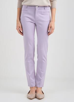 Pantalon slim elasticitate mărime normală violet COUTURIST femeie