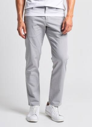 Pantalon slim elasticitate mărime normală gri REDMAN bărbat