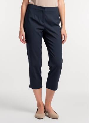 Pantalon trei sferturi elasticitate mărime normală albastru MAGIC SHAPE femeie