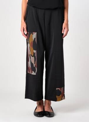 Pantalon 7/8 elasticitate mărime normală negru ALEMBIKA femeie