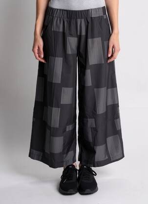 Pantalon trei sferturi elasticitate mărime normală gri URBAN BY ALEMBIKA femeie
