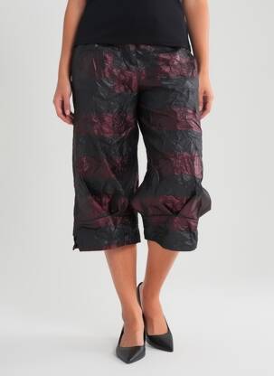 Pantalon trei sferturi elasticitate mărime normală roșu KOZAN femeie