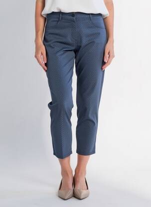 Pantalon 7/8 elasticitate mărime normală albastru EAST DRIVE femeie