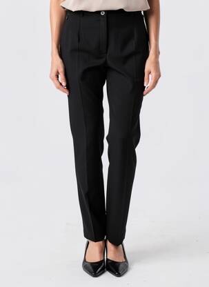 Pantalon slim buzunare talie înaltă negru GUY DUBOUIS femeie
