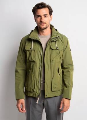 Jachete casual croială dreaptă verde FYNCH-HATTON bărbat