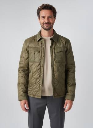 Geacă buzunare verde DAYTONA bărbat