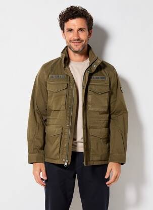 Jachete casual croială dreaptă verde DAYTONA bărbat