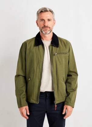 Geacă buzunare verde DAYTONA bărbat