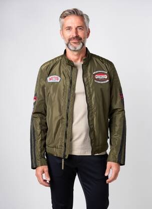 Geacă mâneci lungi verde DAYTONA bărbat