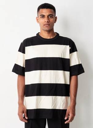 Tricou elasticitate mâneci scurte negru IRON AND RESIN bărbat