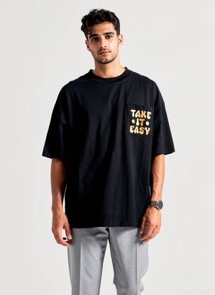Tricou croială dreaptă mâneci scurte negru IRON AND RESIN bărbat