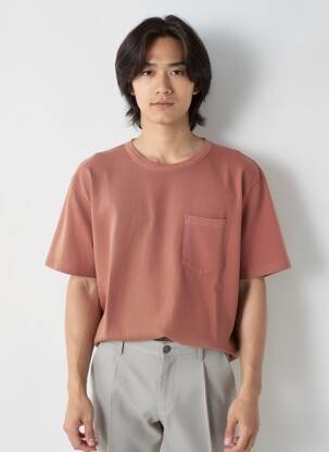 Tricou elasticitate mâneci scurte portocalie IRON AND RESIN bărbat