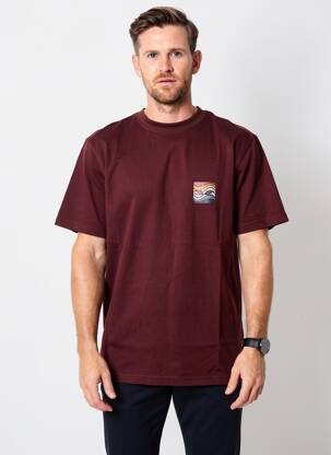 Tricou elasticitate mâneci scurte violet DAYTONA bărbat