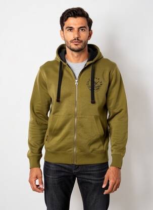 Jachete casual croială dreaptă verde DAYTONA bărbat